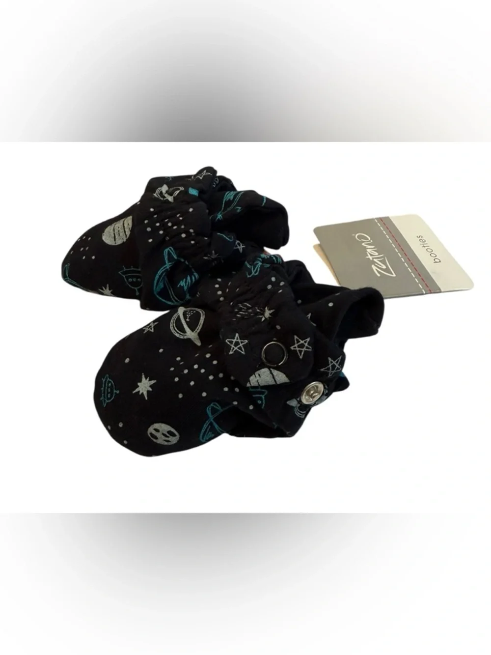 Zutano Baby Booties Outer Space  Size: 3 Mos. NEW